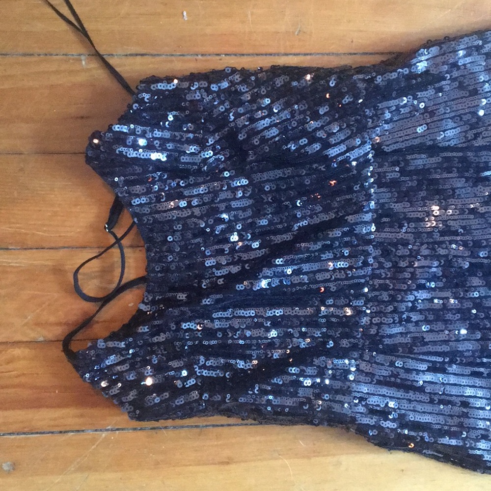 ASOS glitter sequin  jumpsuit size 0 uk 4